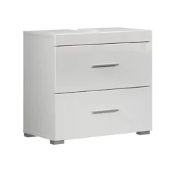 Hioshop AmandaMandoBea wastafel wit hoogglans- wit