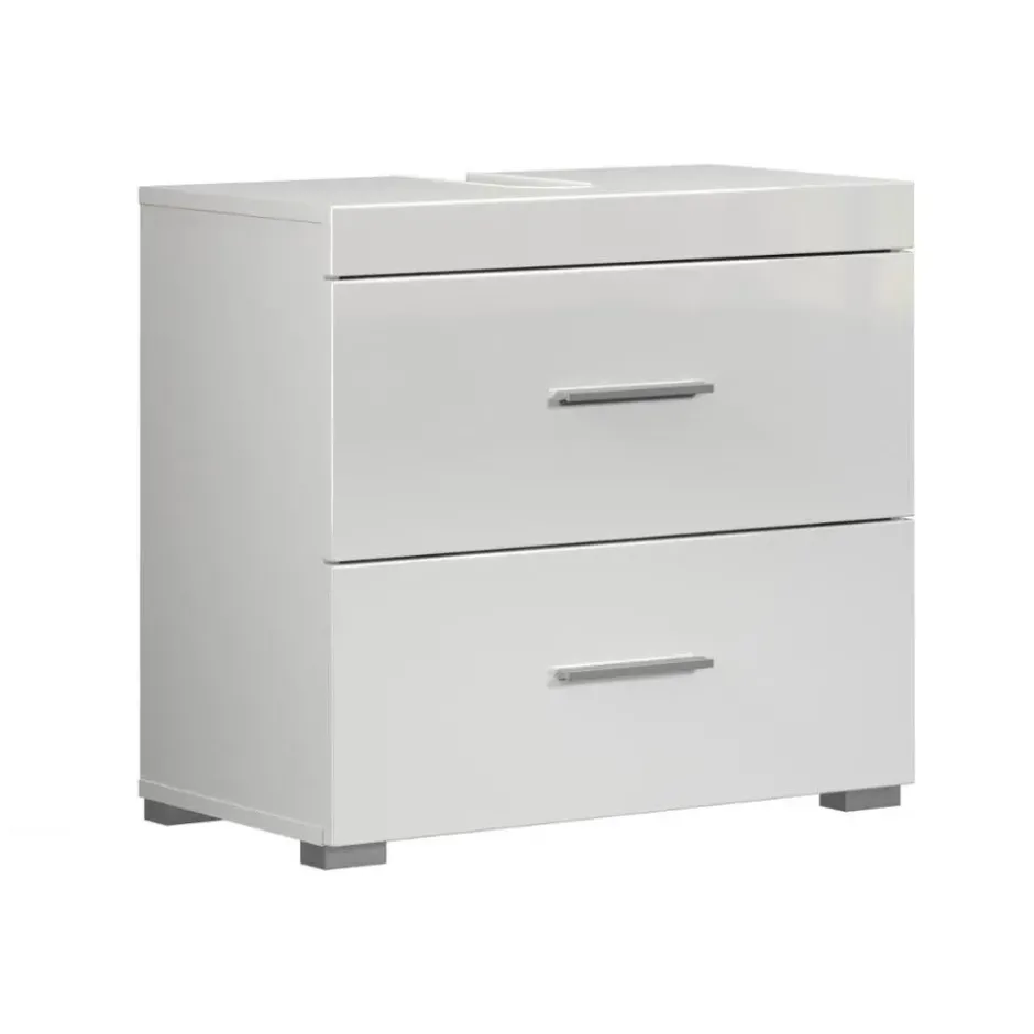 Hioshop AmandaMandoBea wastafel wit hoogglans- wit