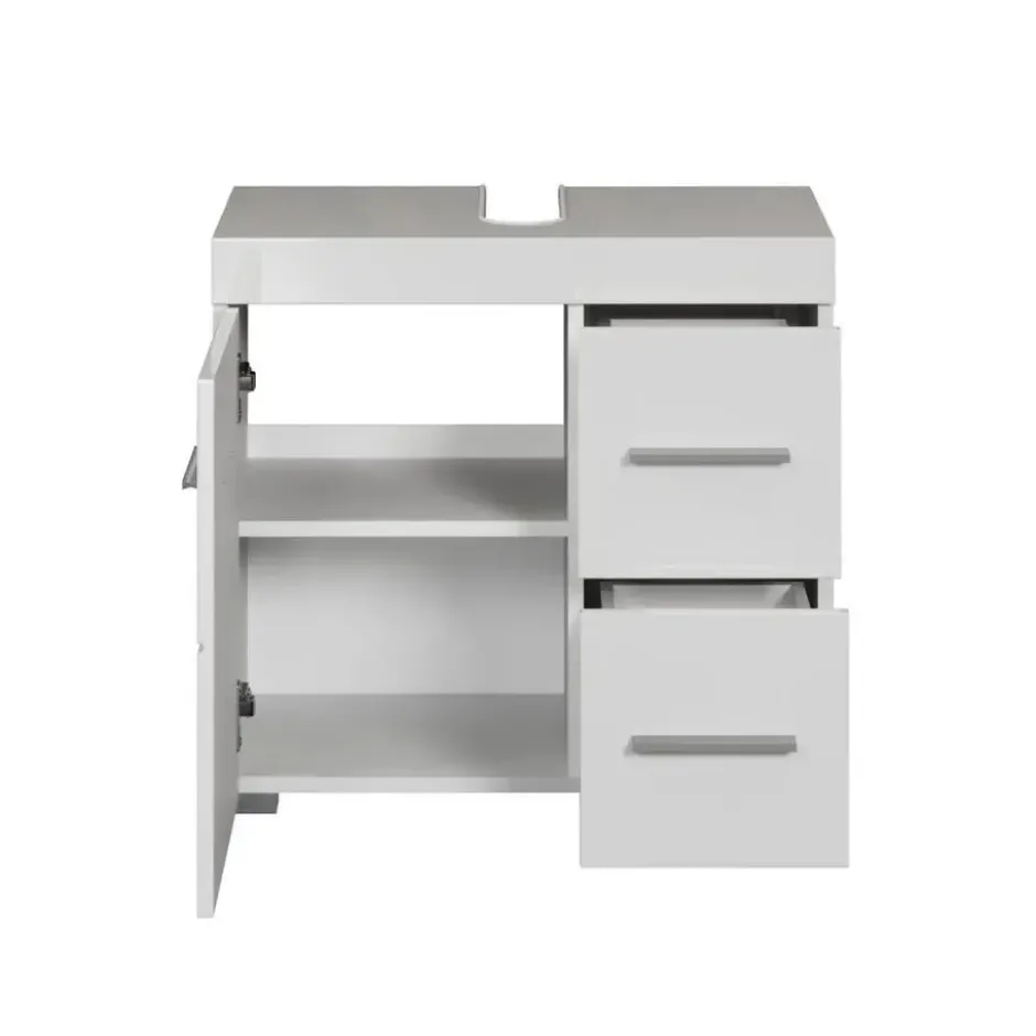 Hioshop AmandaMandoBea wastafel wit hoogglans- wit