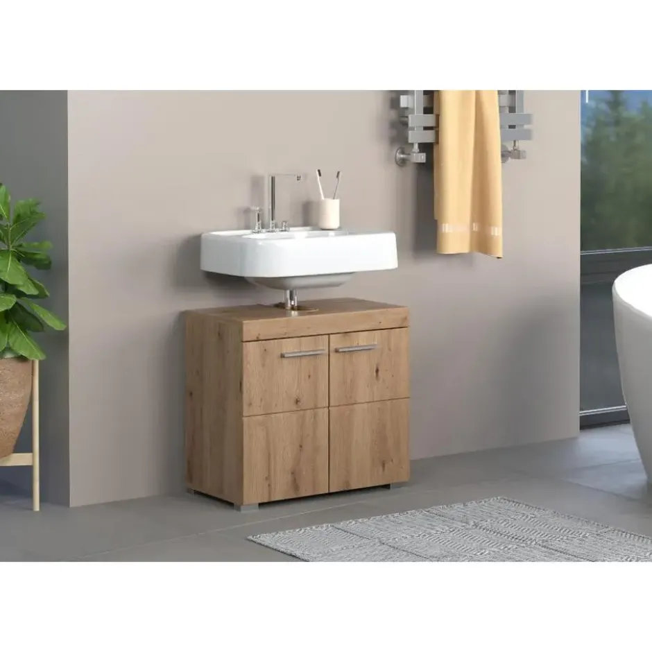 Hioshop AmandaMandoBea wastafel eiken decor