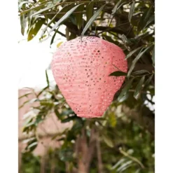 Hioshop Arna lantaarn oplaadbaar roze