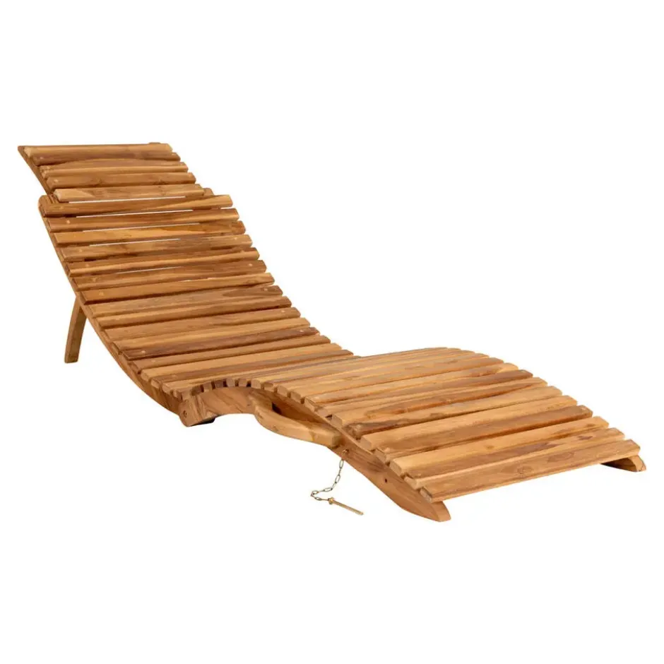 Hioshop Arrieta loungemeubel ligbed naturel