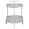 Hioshop Beja barwagen 2 planken grijs