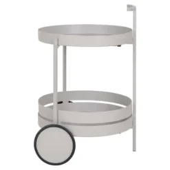 Hioshop Beja barwagen 2 planken grijs