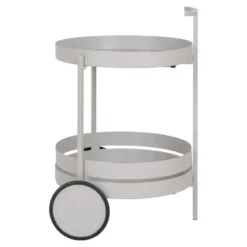 Hioshop Beja barwagen 2 planken grijs