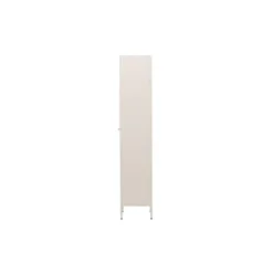 Hioshop Cali vitrinekast 1 deur beige