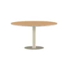 Hioshop Croft tuintafel Ø120cm beige