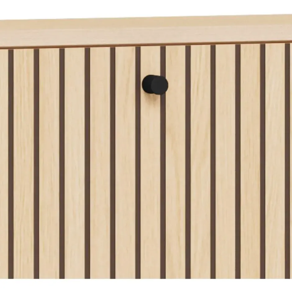 Hioshop Dylan schoenenkast 1 lade natuur