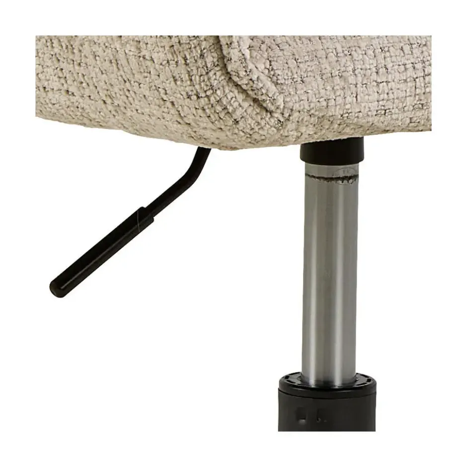 Hioshop Eddie kantoorstoel beige