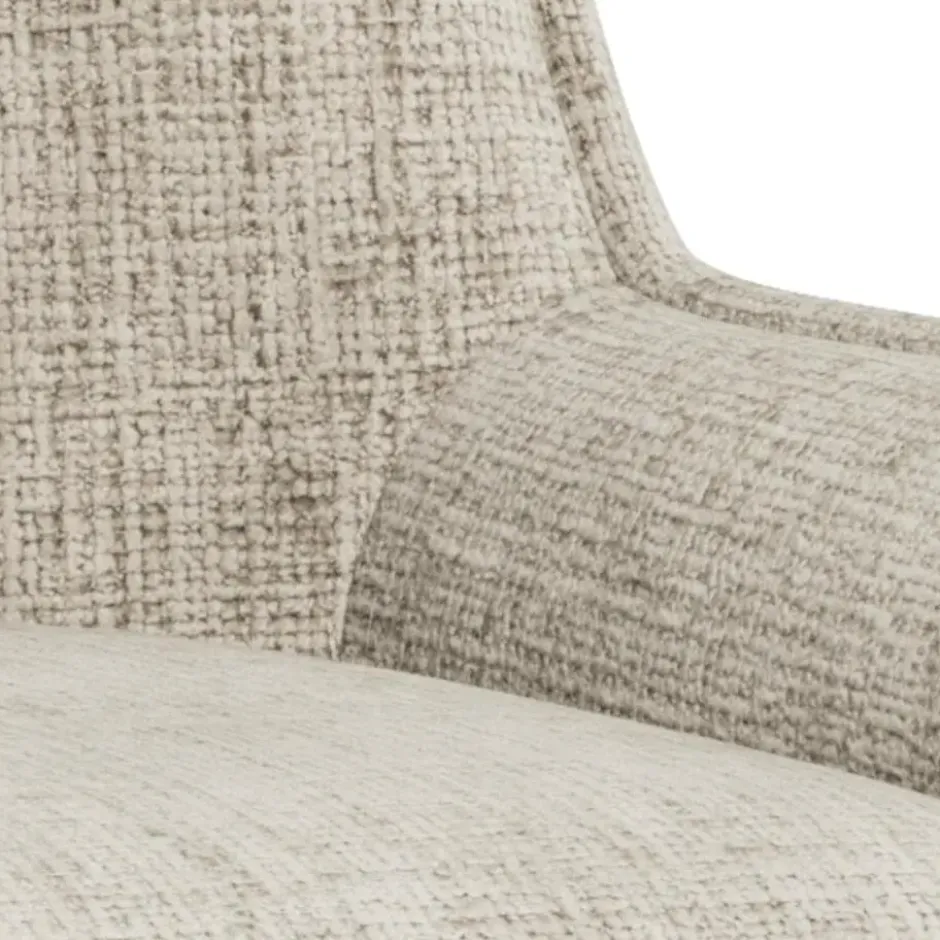 Hioshop Eddie kantoorstoel beige