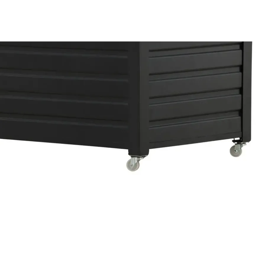 Hioshop Elsa opbergbox zwart