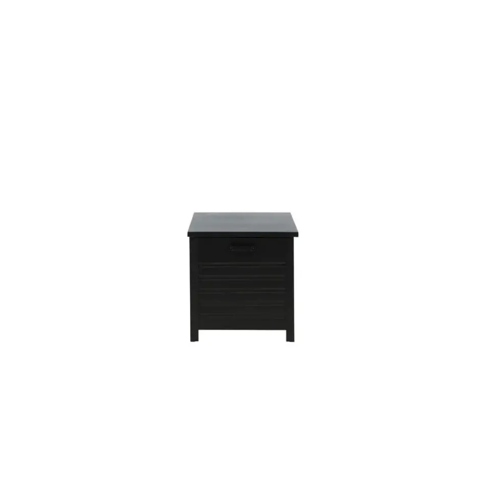 Hioshop Elsa opbergbox zwart