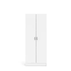 Hioshop Fox kledingkast met 2 deuren- wit