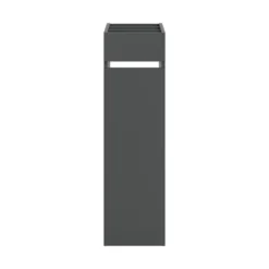 Hioshop Free badkamerkast 1 lade- 3 planken antraciet