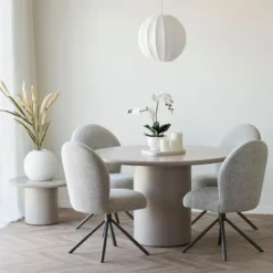 Hioshop Gras kunstplant hoogte 130cm beige