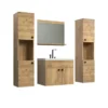 Hioshop Haven badkamer 5 delen eiken decor
