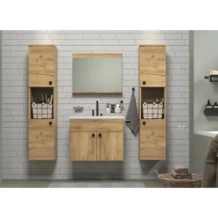 Hioshop Haven badkamer 5 delen eiken decor