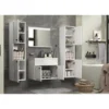 Hioshop Haven badkamer 5 delen wit hoogglans- wit