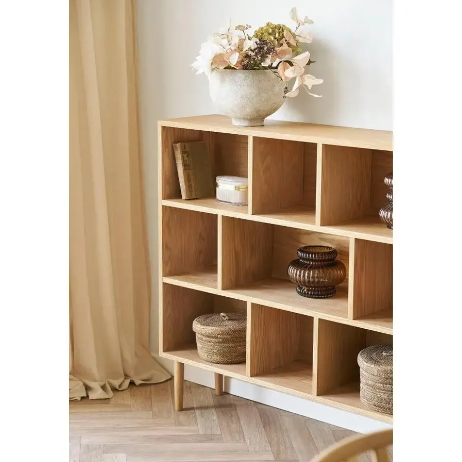 Hioshop Hortensia kunstbloemenboeket hoogte 67cm meerkleurig