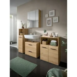 Hioshop Ice badkamer I35 eiken decor