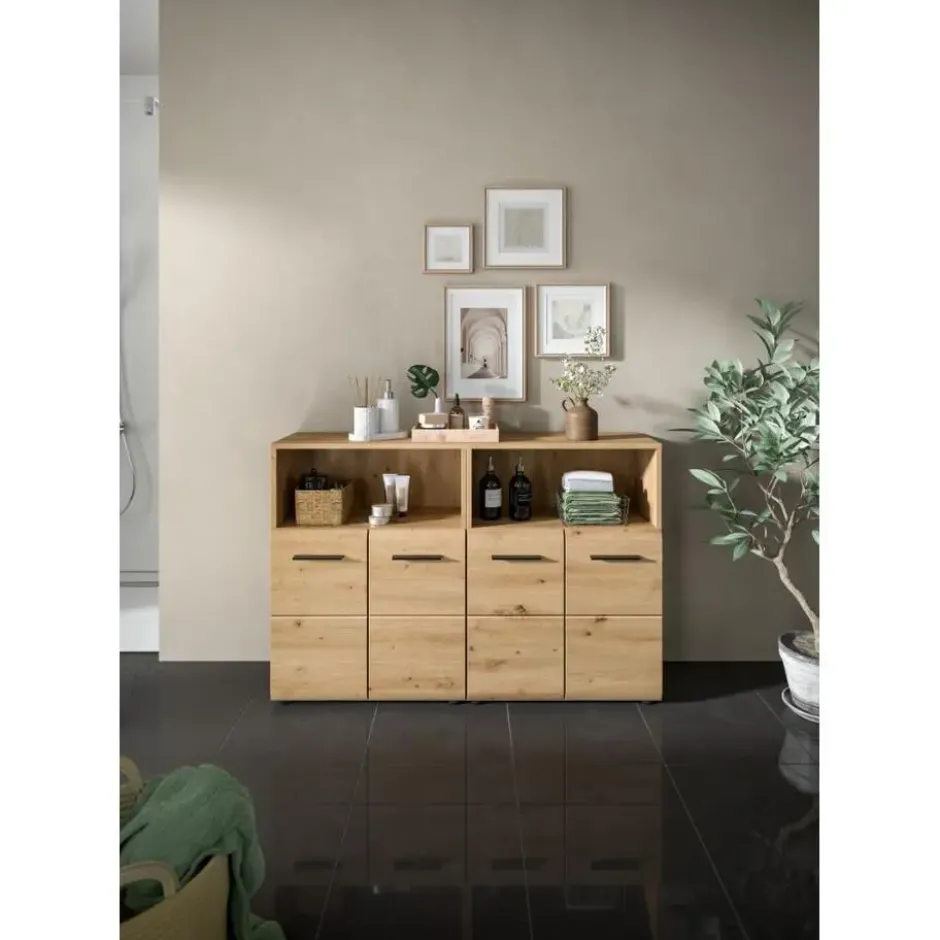 Hioshop Ice badkamer I37 eiken decor