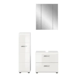 Hioshop Ice badkamer I70 wit hoogglans- wit
