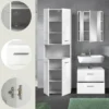 Hioshop Ice badkamer I58 wit hoogglans- wit