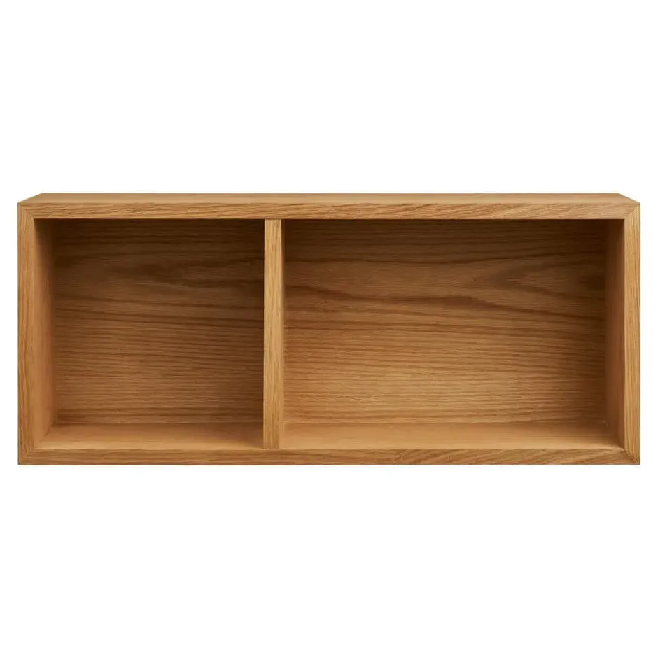 Hioshop Kria wandplank 2 planken eikenfineer