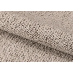 Hioshop London fauteuil recliner met voetenbank bouclé beige