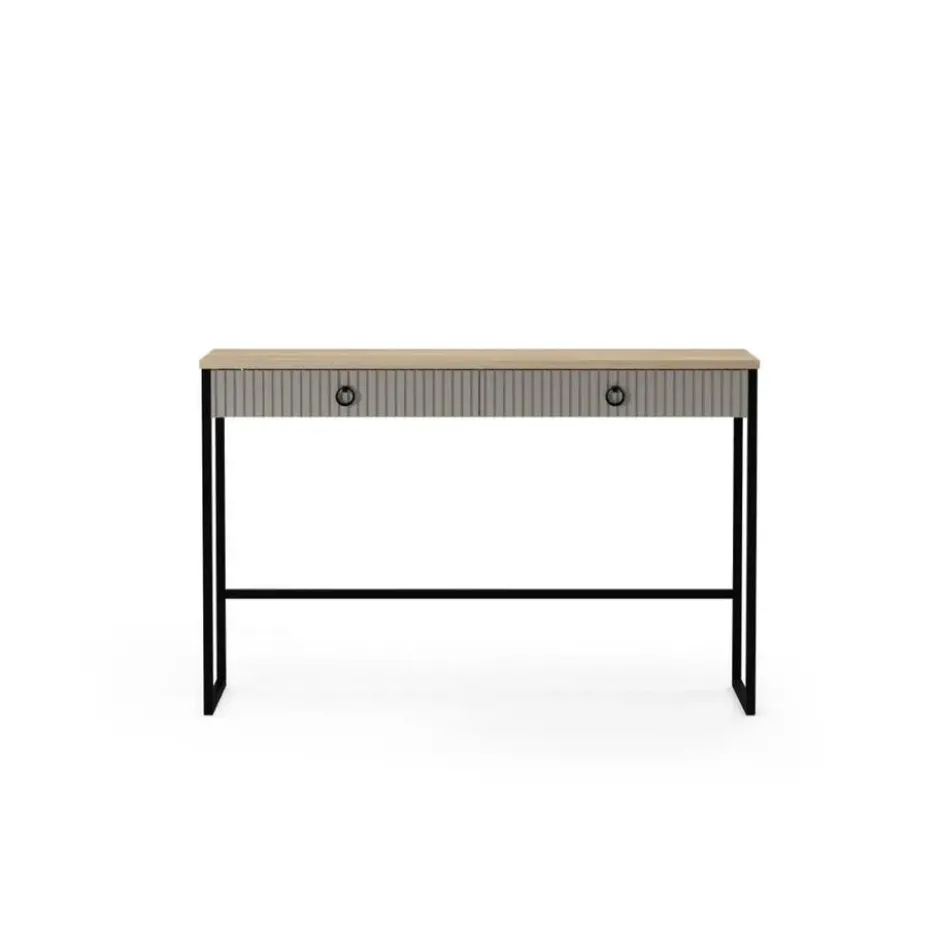 Hioshop Lucrezia sidetable 2 lades kashmir