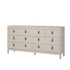 Hioshop Madrid ladekast 8 lades cashmere