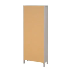 Hioshop Madrid vitrinekast 2 deuren 3 lades cashmere