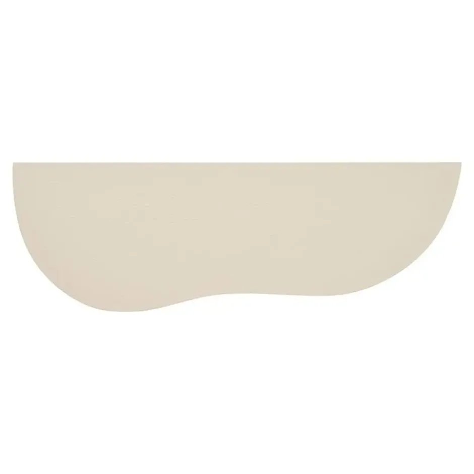 Hioshop Nia wandplank- kopjesrek 1 plank beige