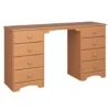 Hioshop Nilon kaptafel incl kruk 8 laden kers dekor