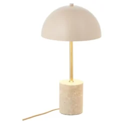 Hioshop Olea bureaulamp beige