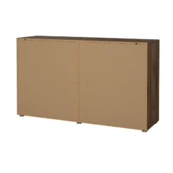 Hioshop Pepe kommode 8 lades walnoot decor