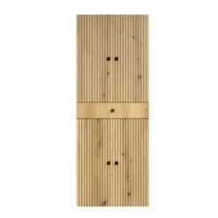 Hioshop PureBliss kolomkast eiken decor- antraciet
