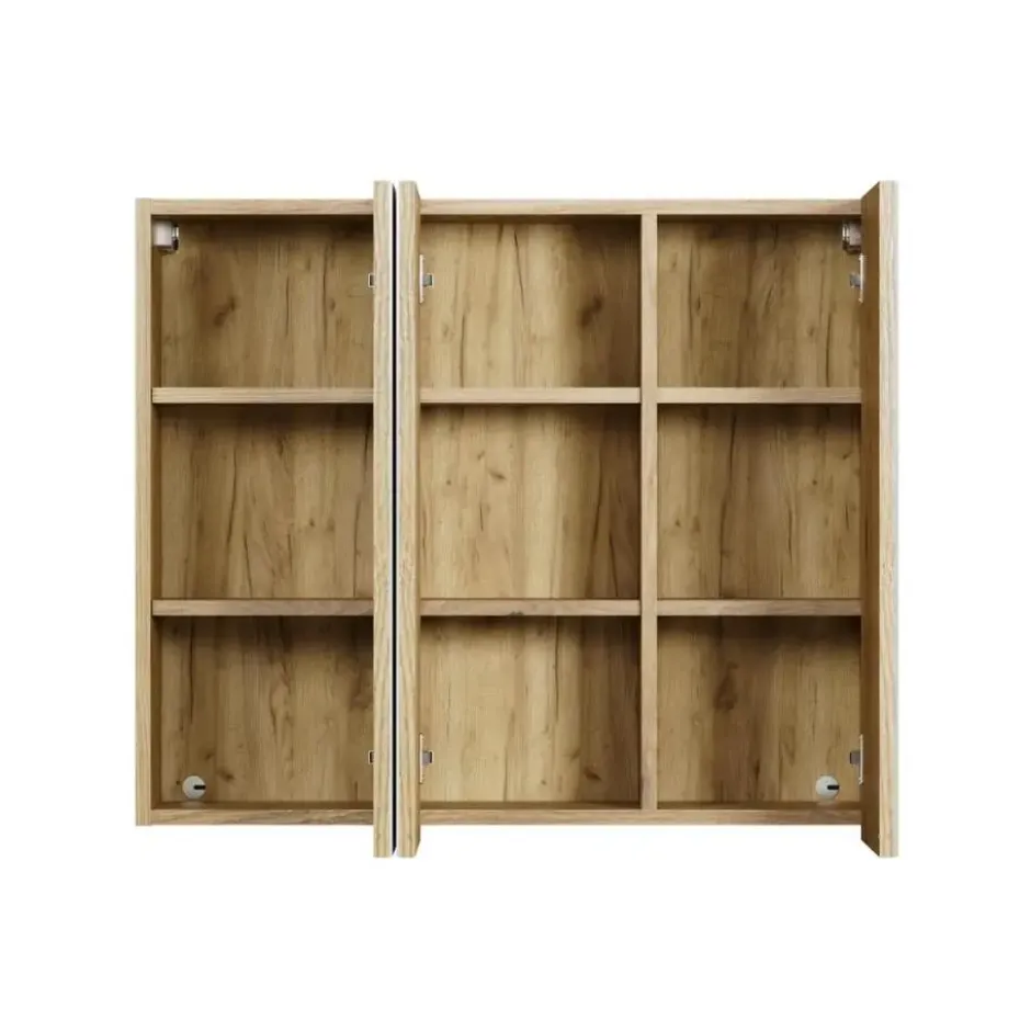 Hioshop PureBliss spiegelkast eiken decor