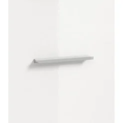 Hioshop Scout badkamerkast 1 deur- 1 lade wit hoogglans- wit