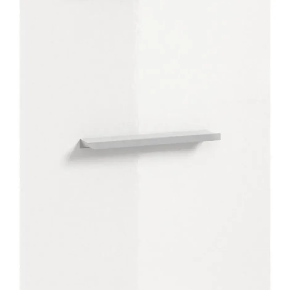 Hioshop Scout wastafel 2 deuren- 2 lades wit hoogglans- wit