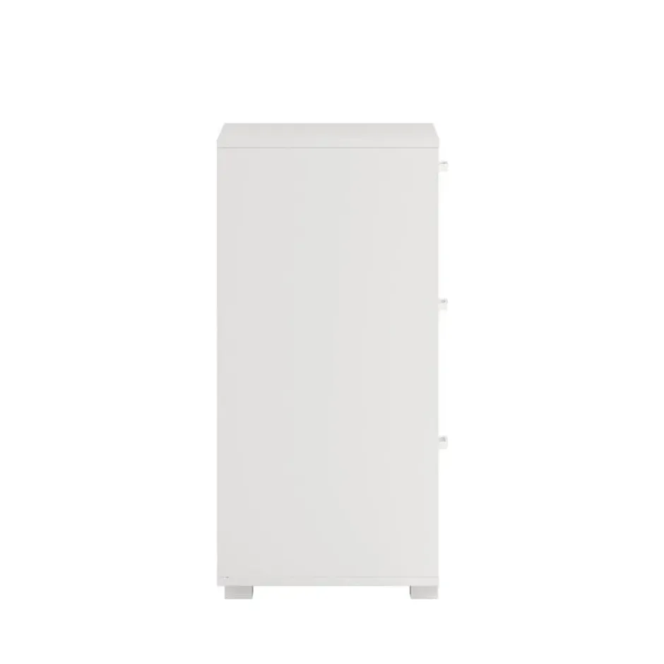 Hioshop Sofia ladekast 3 lades wit