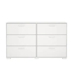 Hioshop Sofia ladekast 6 lades wit