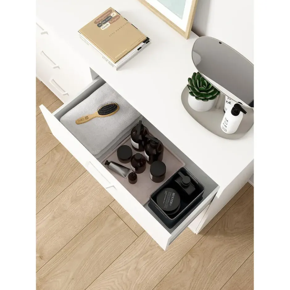 Hioshop Sofia ladekast 6 lades wit