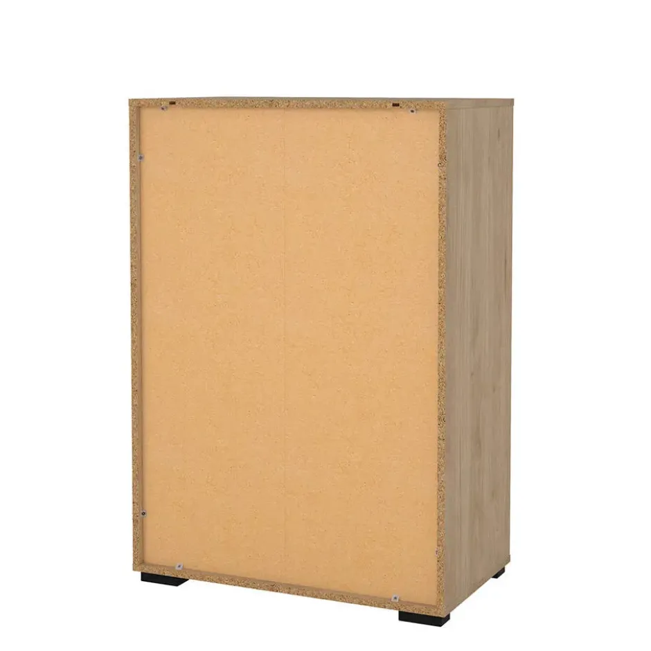 Hioshop Sofia ladekast 5 lades eikdecor