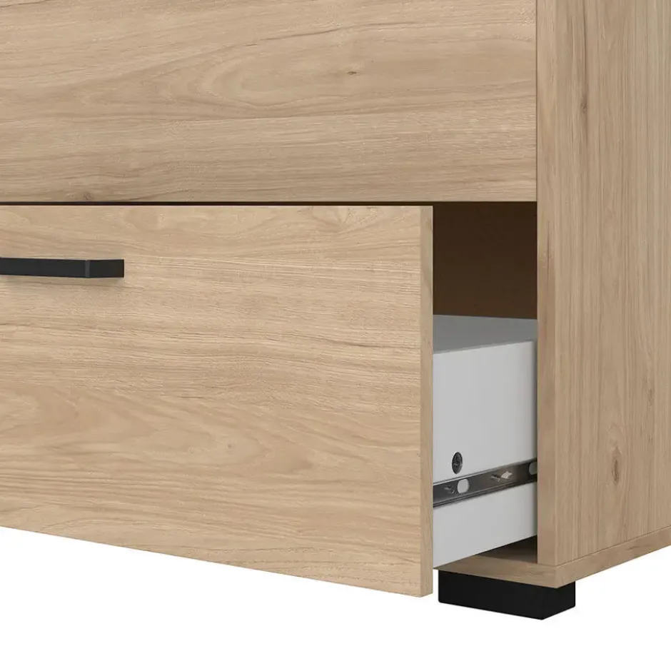 Hioshop Sofia ladekast 5 lades eikdecor