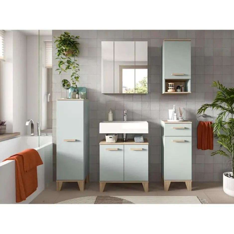 Hioshop Star badkamer 158cm lichtgroen