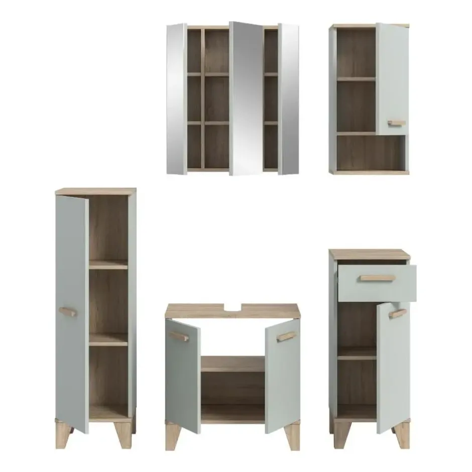 Hioshop Star badkamer 158cm lichtgroen