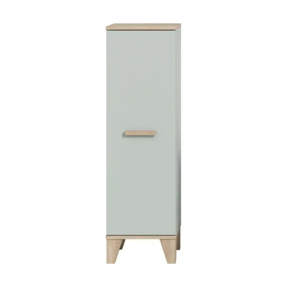 Hioshop Star badkamerkast 1 deur lichtgroen