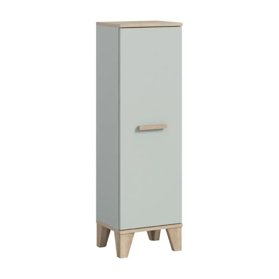 Hioshop Star badkamerkast 1 deur lichtgroen