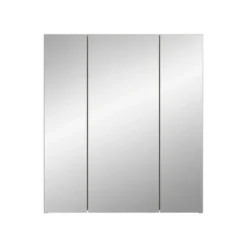 Hioshop Star spiegelkast 3 spiegeldeuren eik decor